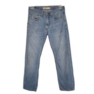 Vintage Levi's 505 Straight Fit Distressed Jeans